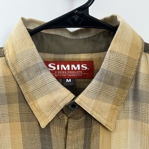 Simms Men’s long sleeve flannel shirt